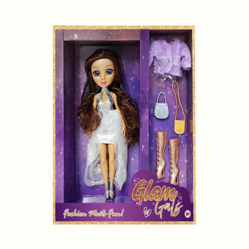 Kaiwell - Fashion Doll Show Party Glam Girlz 9"