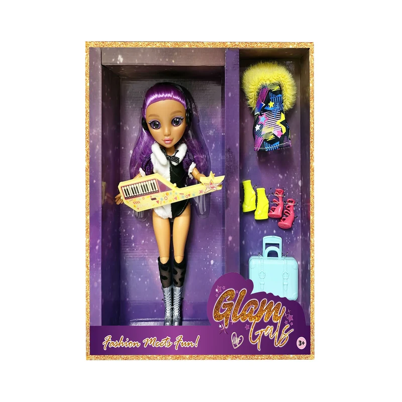 Kaiwell - Fashion Doll Music Party Glam Girlz 9"