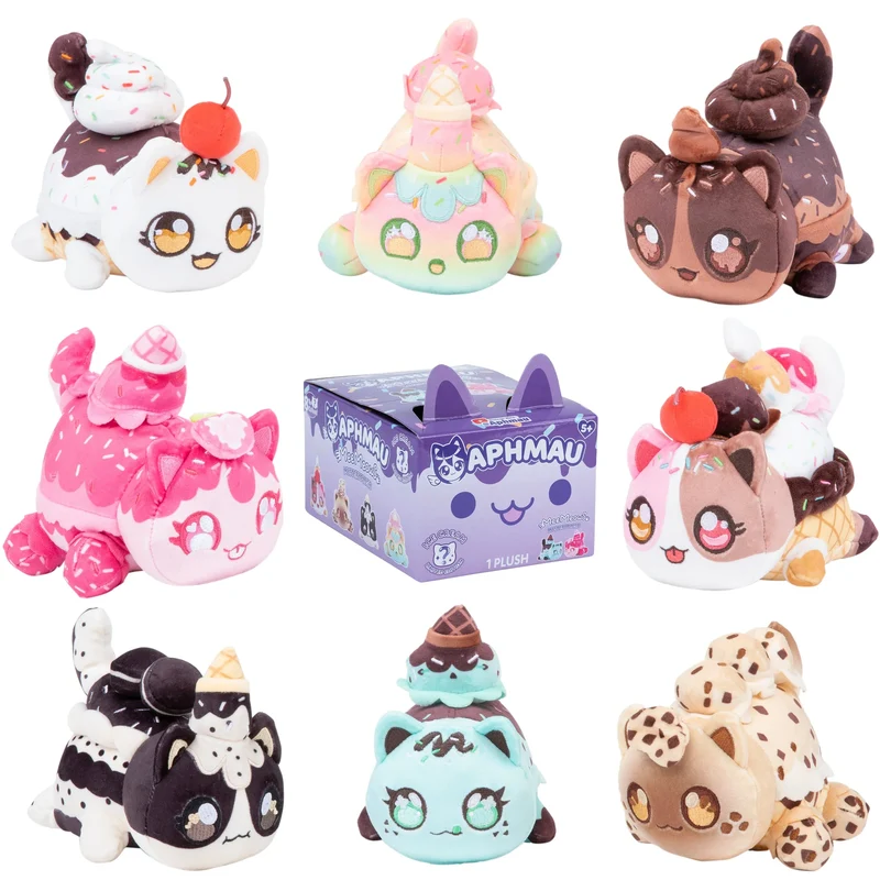 Aphmau Mystery MeeMeow Plush Ice Cream 6inch