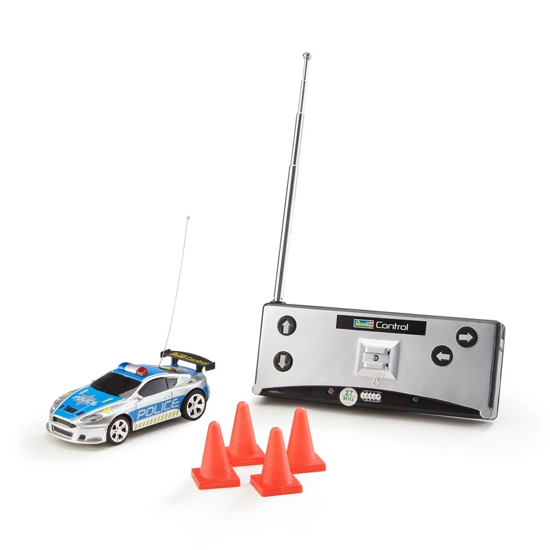 Revell RC Mini Police Car In Can Rechargable