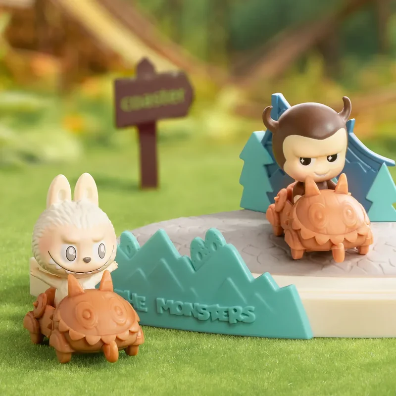 PopMart Labubu "The Monsters" Playing Games Series Scene Sets Single Blind Box