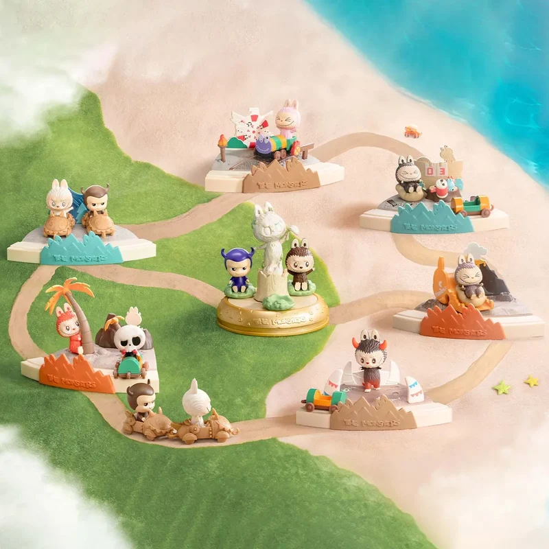 PopMart Labubu "The Monsters" Playing Games Series Scene Sets Single Blind Box