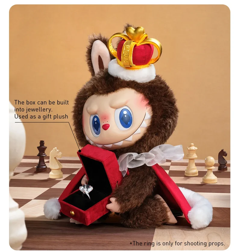 Pop Mart Labubu The Monsters "Let's Checkmate" Series Vinyl Plush Doll