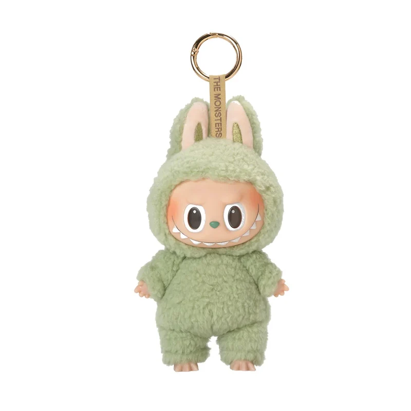 Pop Mart Labubu "The Monsters - Exciting Macarons" Green Grape Vinyl Plush Pendant