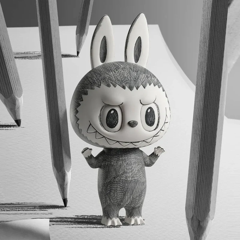Pop Mart MEGA LABUBU Sketch 400%