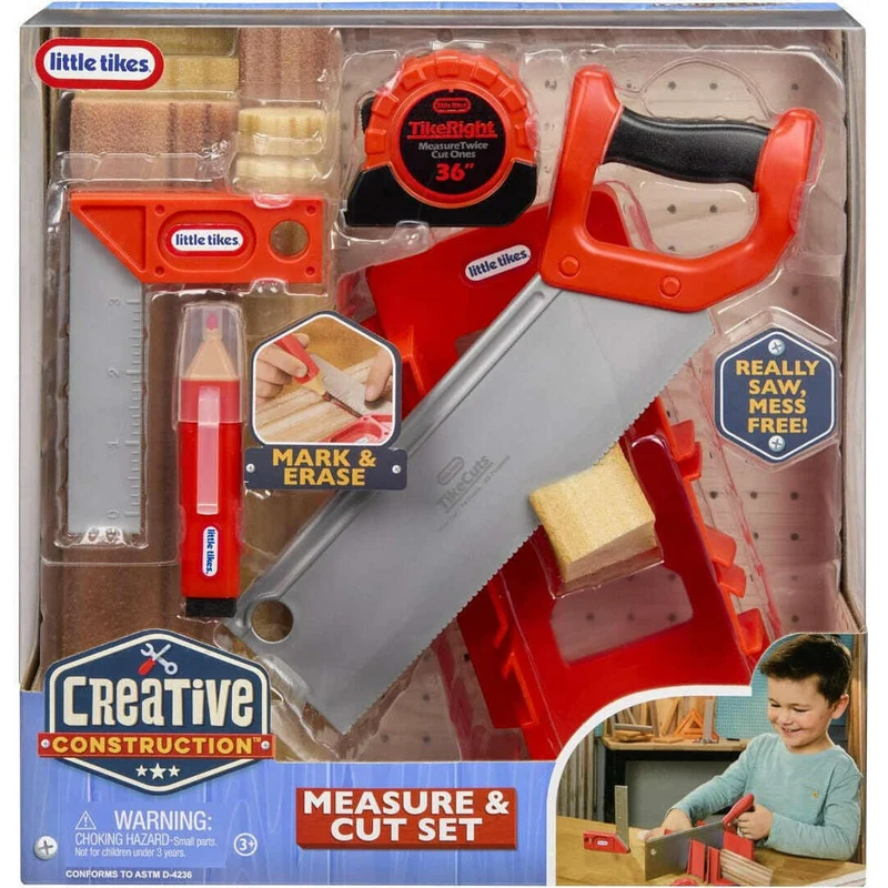 Little Tikes Creative Construction Measure & Cut Set