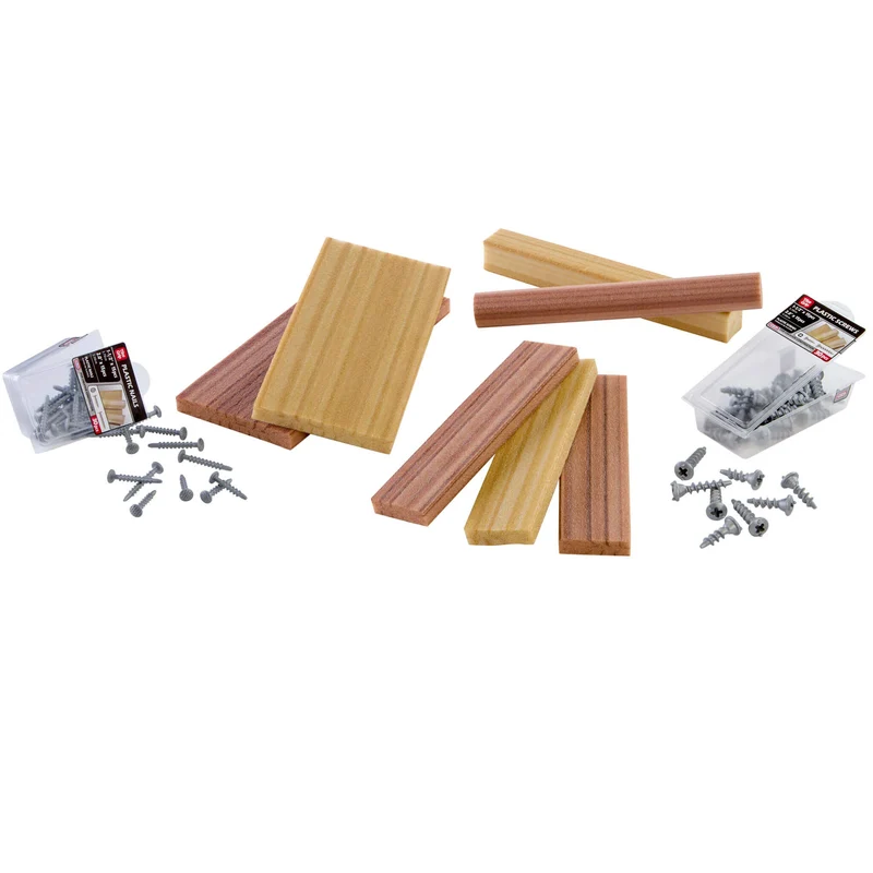 Little Tikes Creative Construction Wood, Nails & Screw Bundle