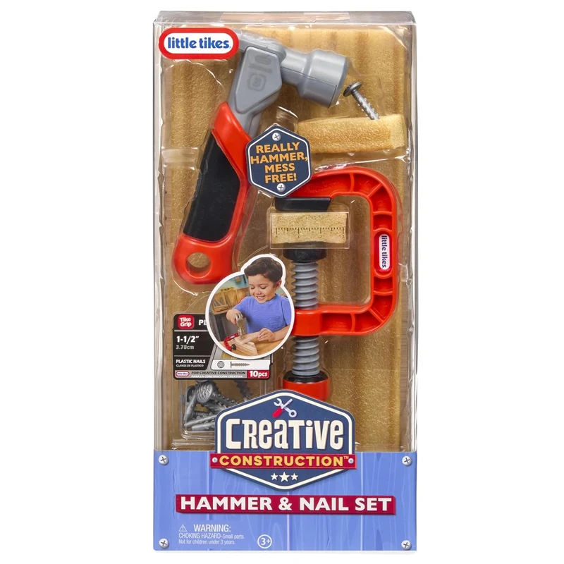 Little Tikes Creative Construction Hammer & Nail Set