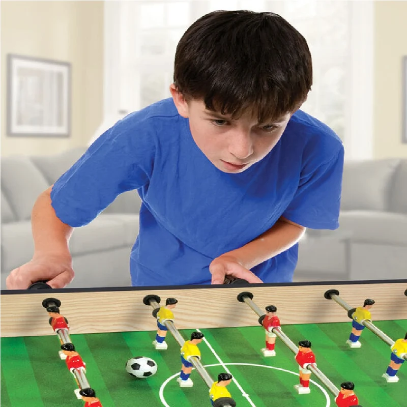 Ambassador 27" (68.5Cm) Wood Tabletop Football (Foosball/Soccer) With Legs)