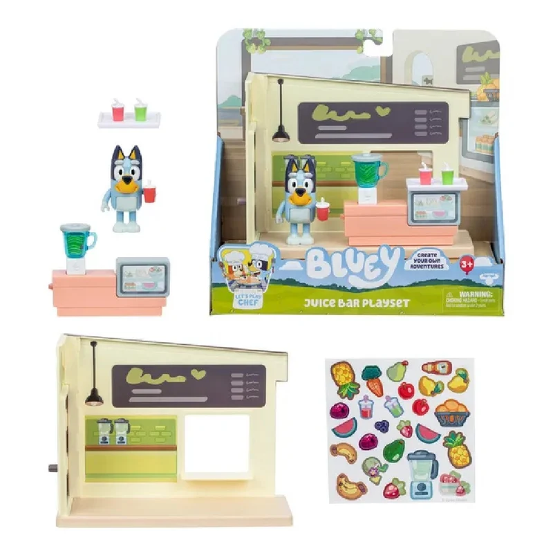 Bluey S13 Let's Play Chef Mini Juice Bar Playset