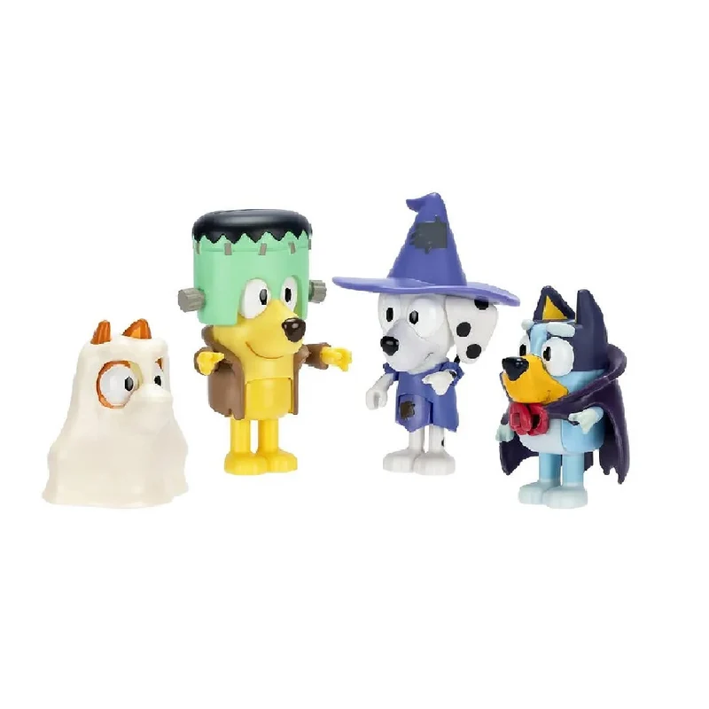 Bluey S11 Costume Party Figures 4pk