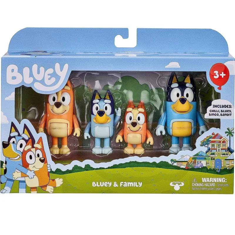 Bluey S3 Figure 4pk