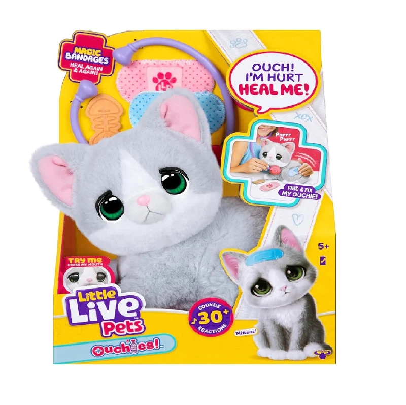 Little Live Pets Ouchies Single pk Mittens Kitty