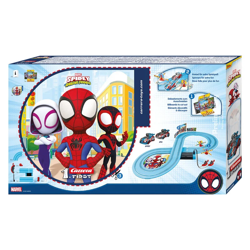 Carrera First Spidey Web Spinners Race Track 2.4M
