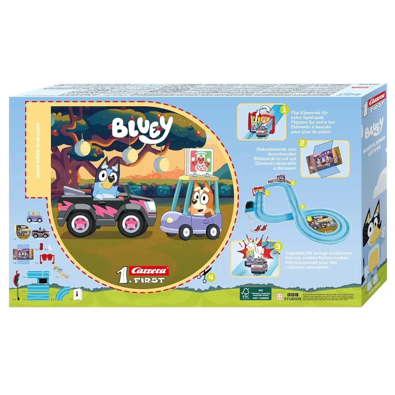Carrera First Bluey & Bingo Race 2.9M
