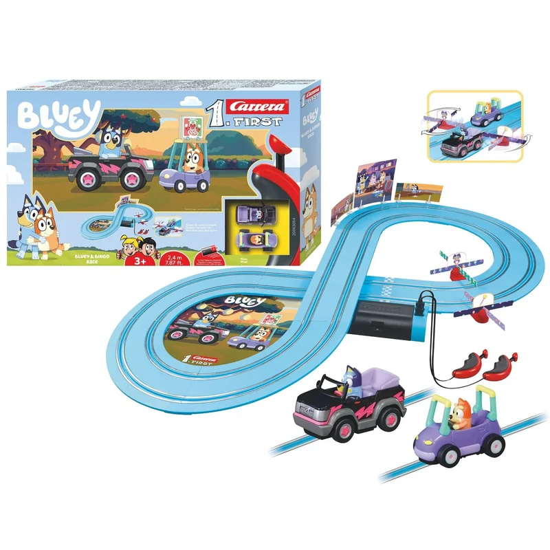 Carrera First Bluey & Bingo Race 2.4M