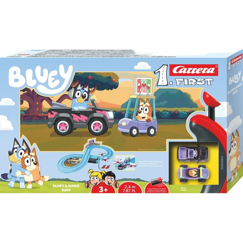 Carrera First Bluey & Bingo Race 2.4M