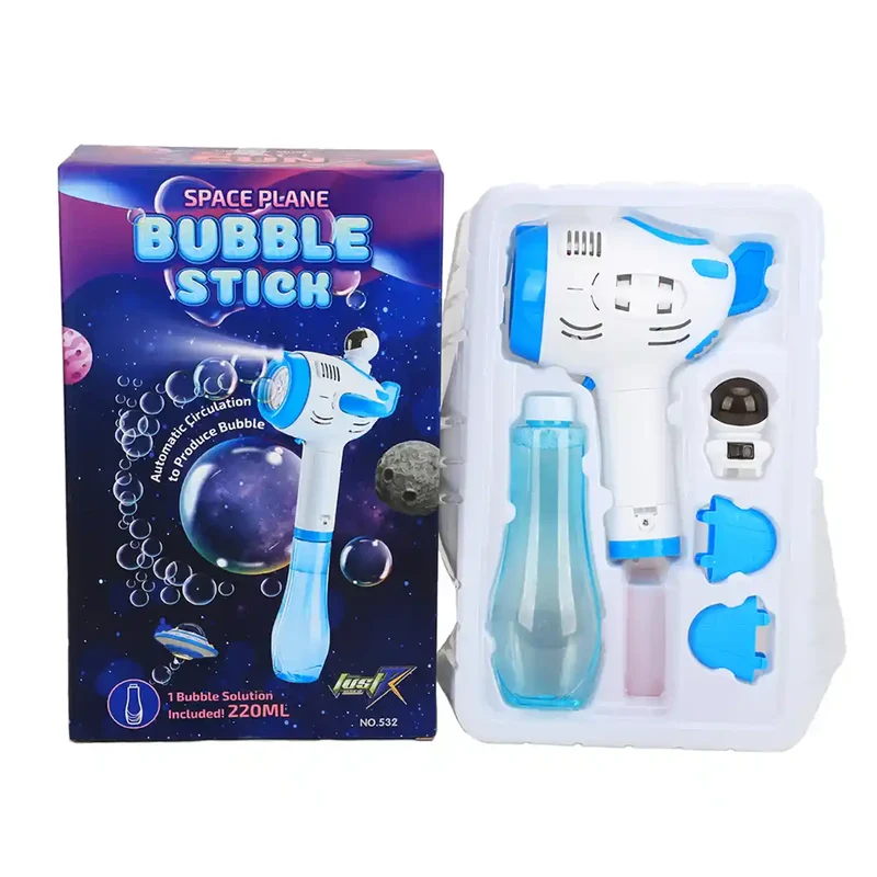 JustDK Space Plane Bubble Stick - Assorted