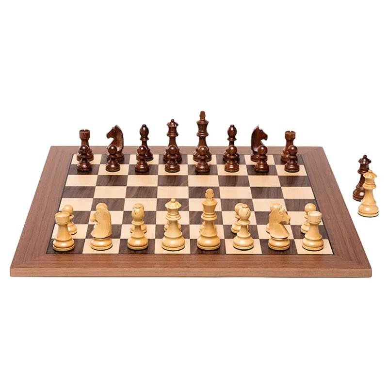 DGT - 10842 Walnut Chess Board Non-Electronic