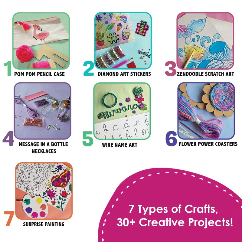 Chalk N Chukles 7 Days of Arts & Crafts