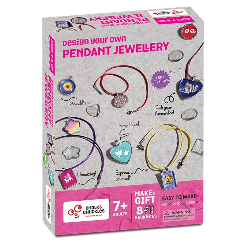 Chalk N Chukles Design Your Own Pendants