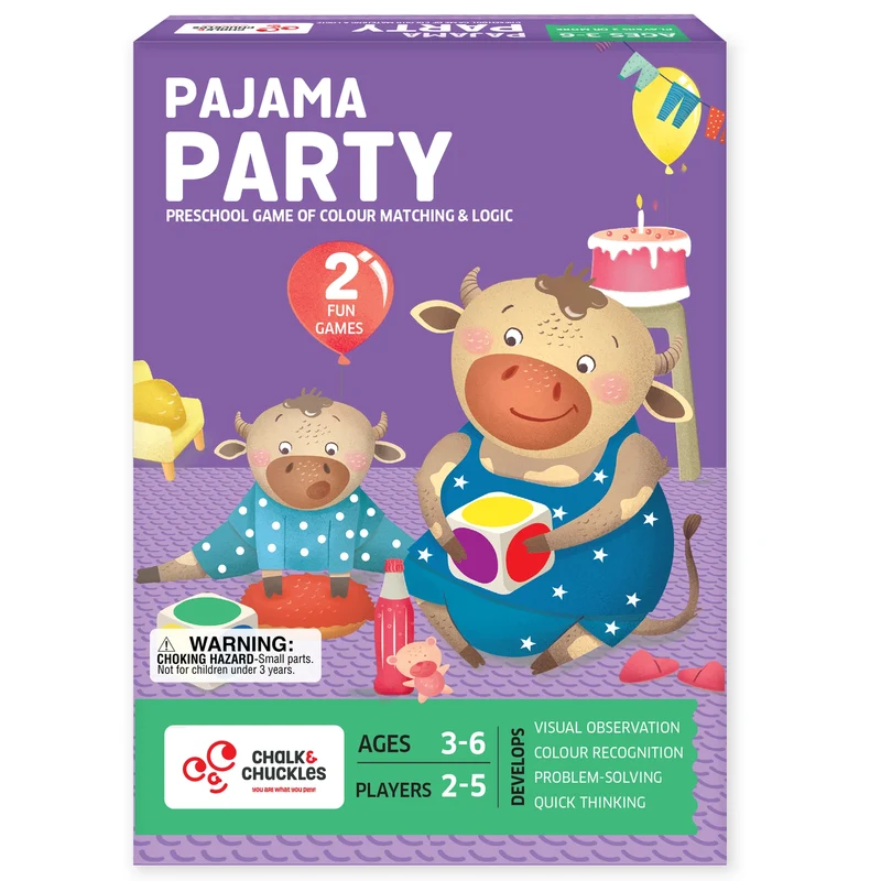 Chalk N Chukles Pajama Party