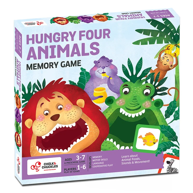 Chalk N Chukles Hungry Four