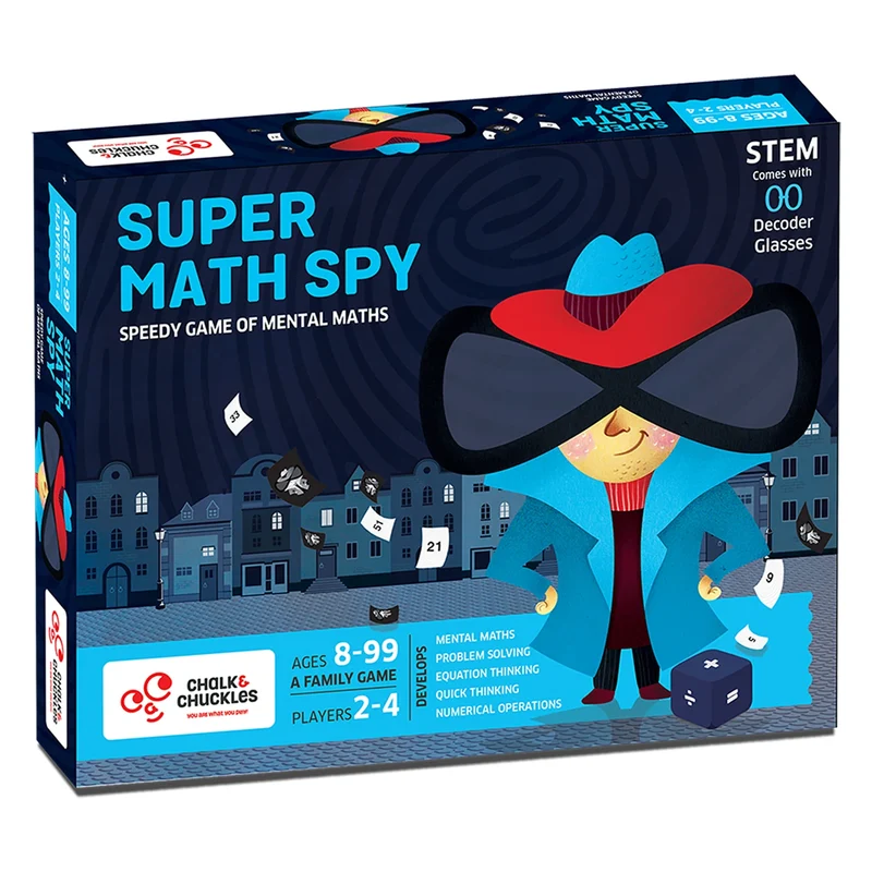 Chalk N Chukles Super Math Spy