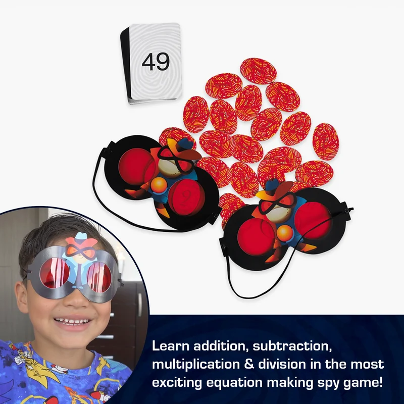 Chalk N Chukles Super Math Spy