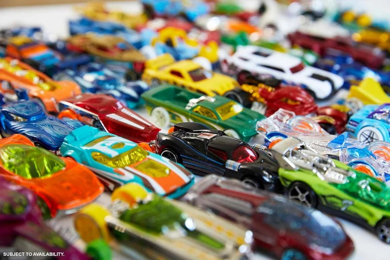 Hot Wheels City Basic Cars Track Trucks - 24 Assorted Cars