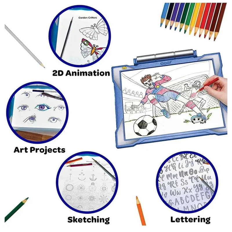 Crayola - Light-Up Tracing Pad For Boys - Assorted