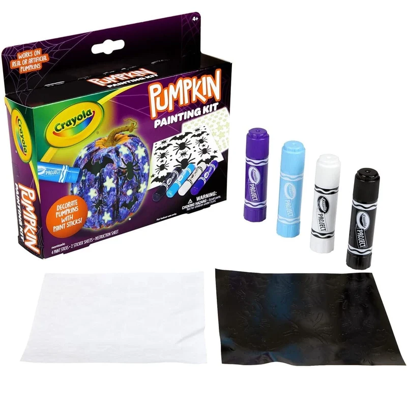Crayola - Galaxy Paint Stick Pumpkin Decorating Kit