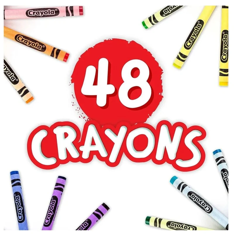 Crayola - Colored Crayons Pack of 48
