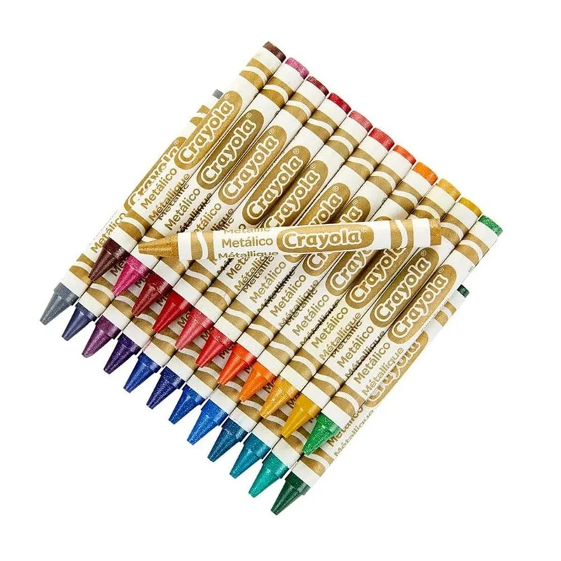 Crayola - 24 Metallic Crayons