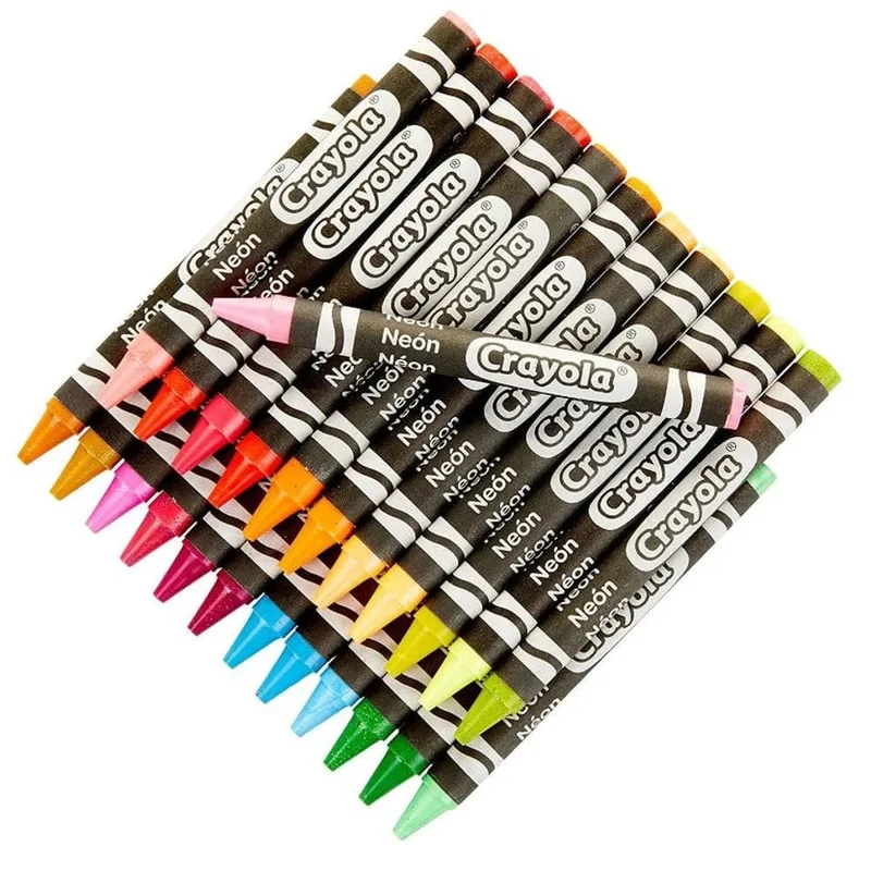Crayola - 24 Neon Crayons