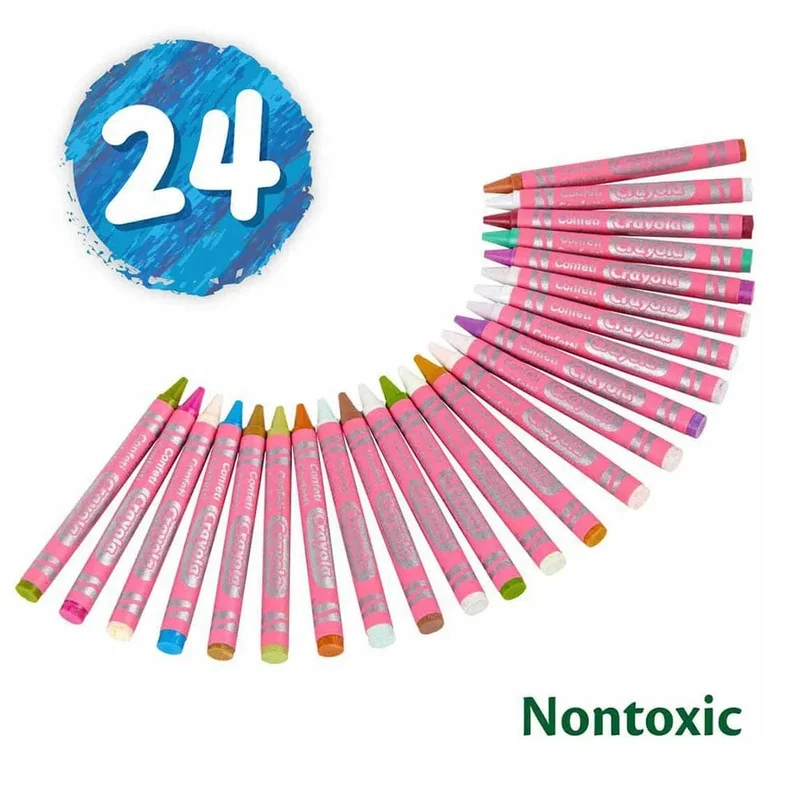 Crayola - Confetti Crayons - 24pcs