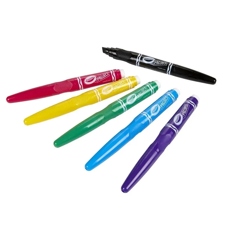 Crayola - Project Erasable Poster Markers 6pcs