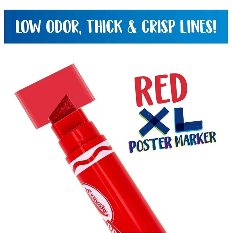 Crayola - Project XL Poster Marker Red