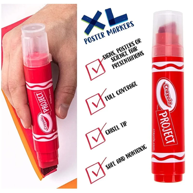 Crayola - Project XL Poster Marker Red