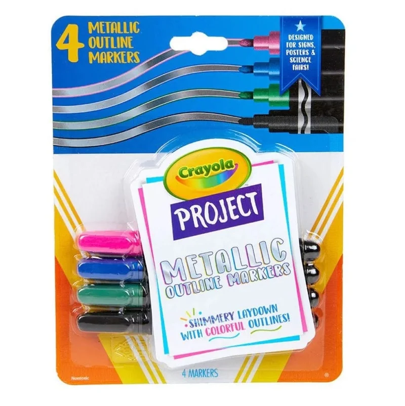 Crayola - Project Metallic Outline Markers