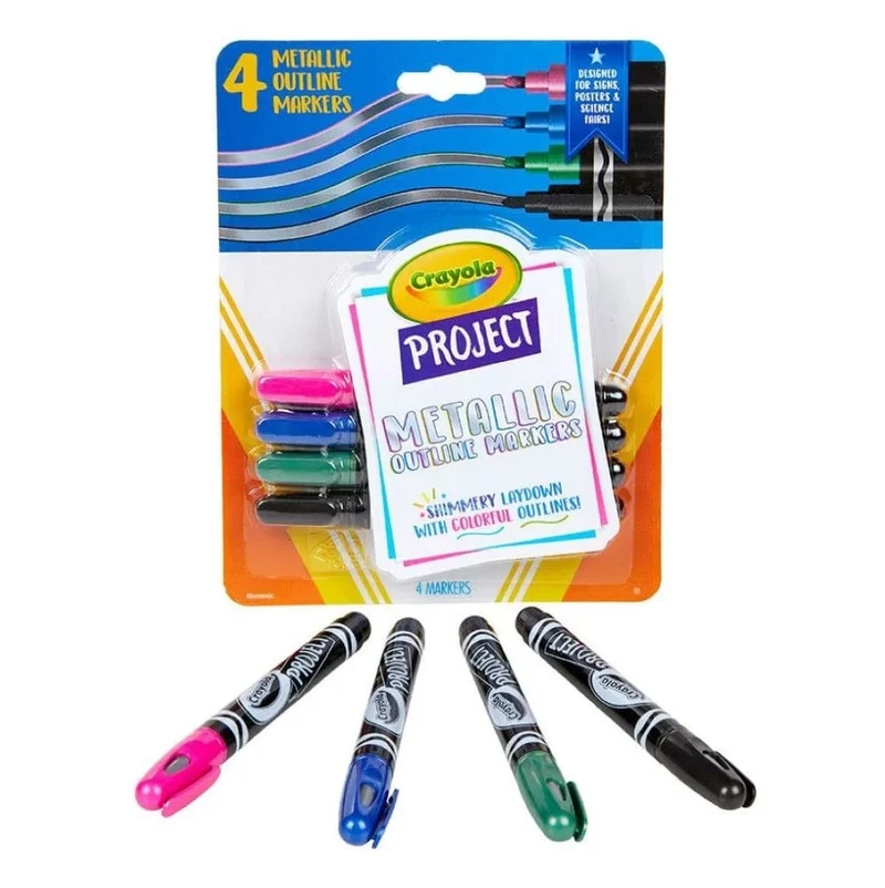 Crayola - Project Metallic Outline Markers