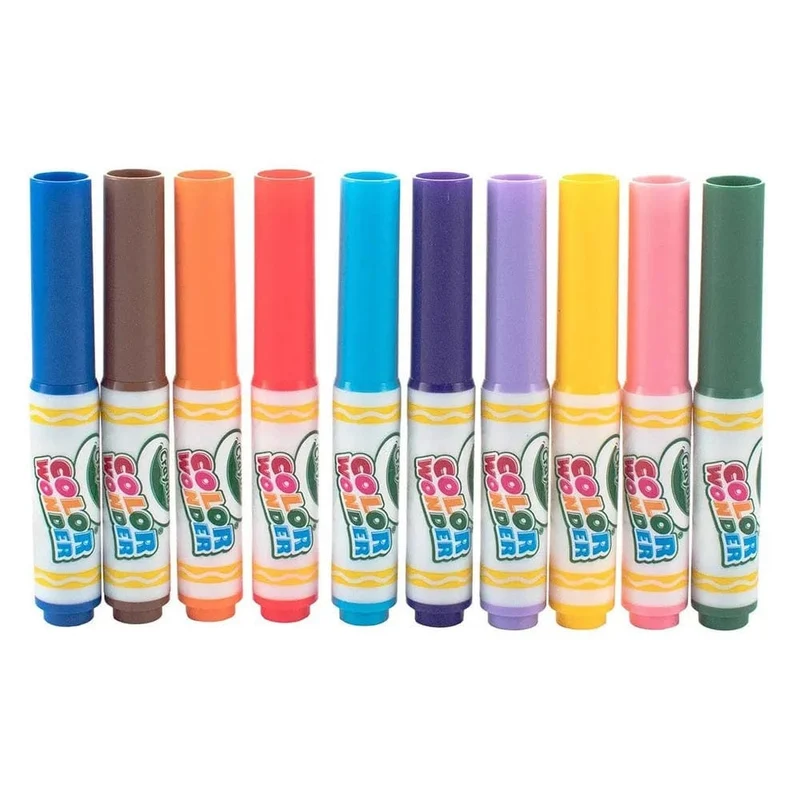 Crayola - Mini Color Wonder Markers Pack Of 10