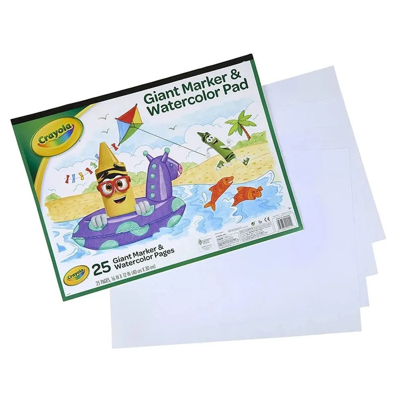 Crayola - Giant Marker & Watercolor Pad