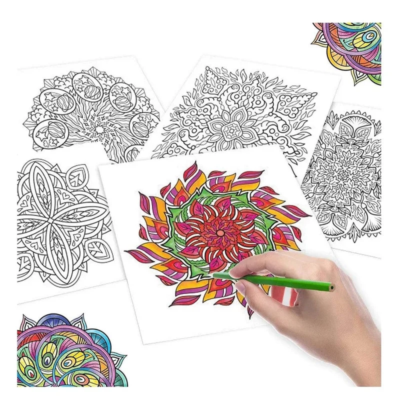 Crayola - 40-Page Coloring Book Mindful Meditations
