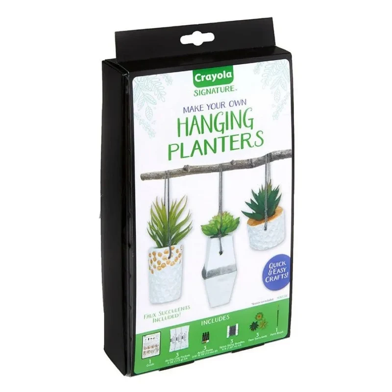 Crayola - Signature Make Your Own Hanging Planters