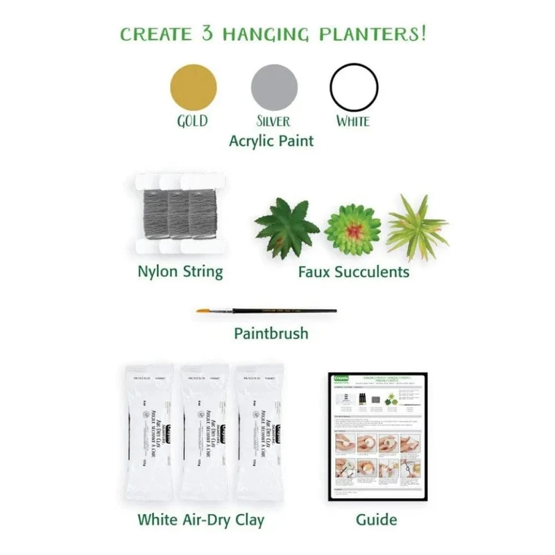 Crayola - Signature Make Your Own Hanging Planters