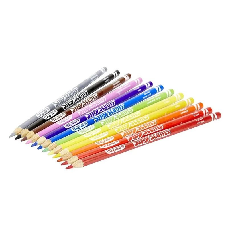 Crayola - Silly Scents Colored Pencils, Pack of 12