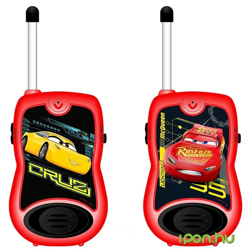 Lexibook Disney Cars 3 Walkie Talkie