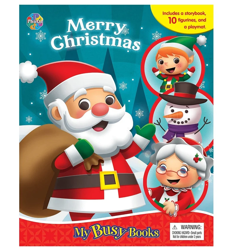 Phidal - Christmas My Busy Book