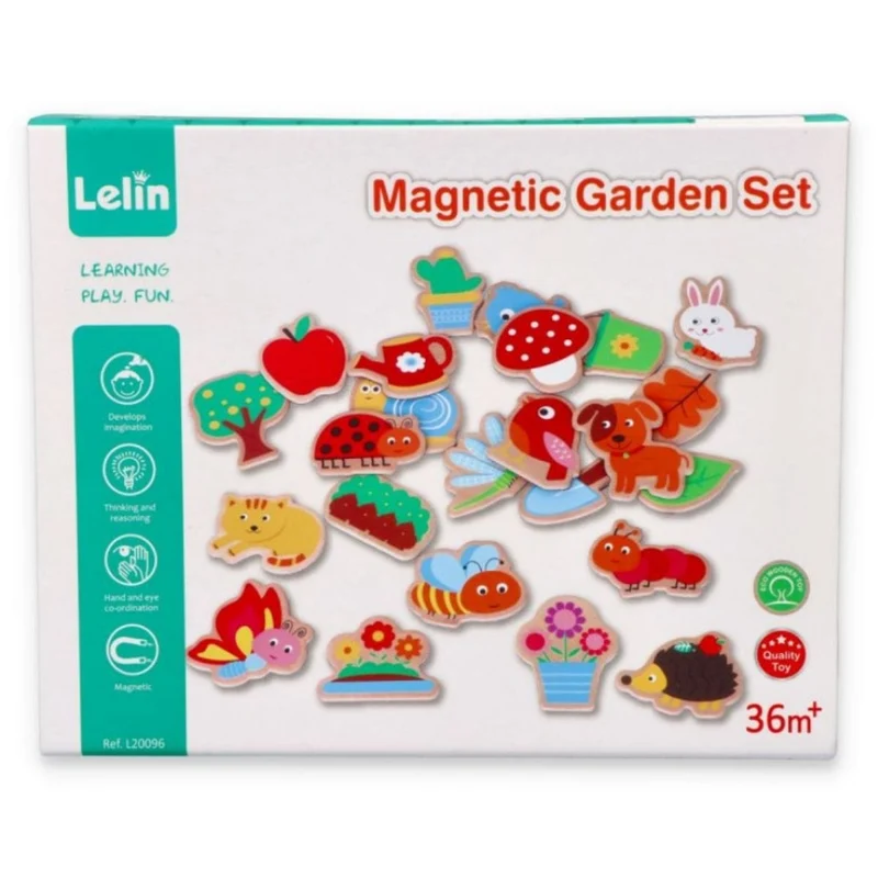 Lelin Magnetic Garden Set 24pcs